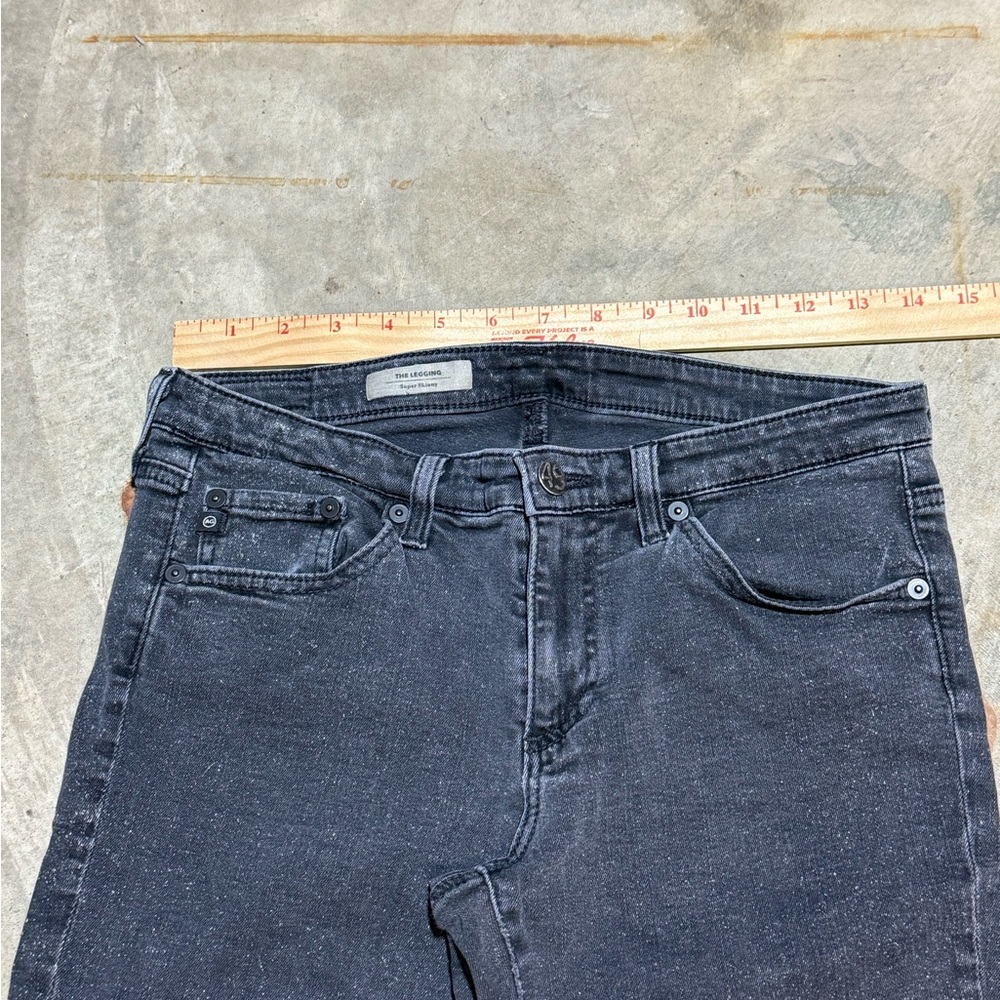 AG Adriano Goldschmied Women's Dark Gray Skinny Jeans